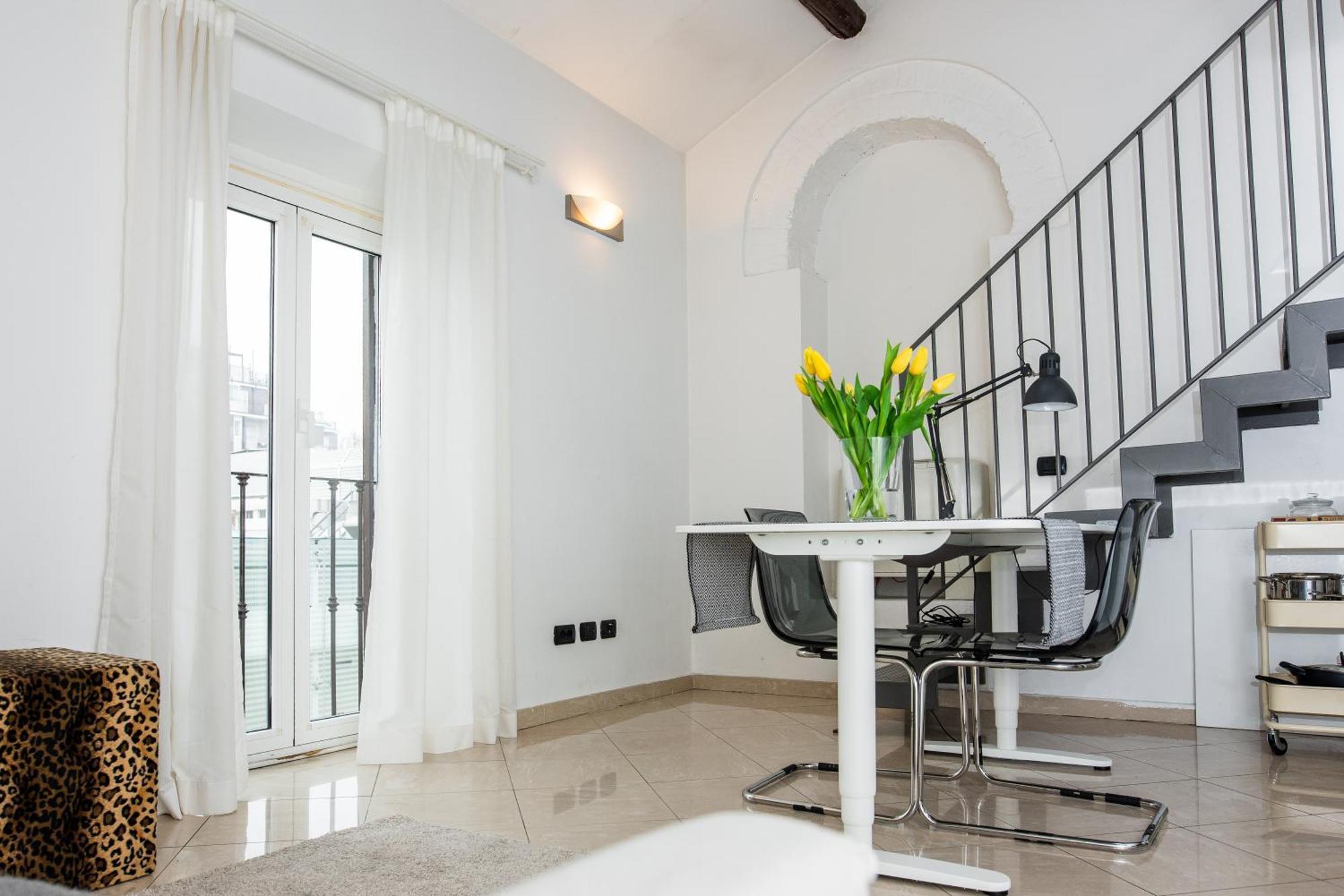 Cozy Loft In A Fashion District Of Milan Apartment Exterior photo